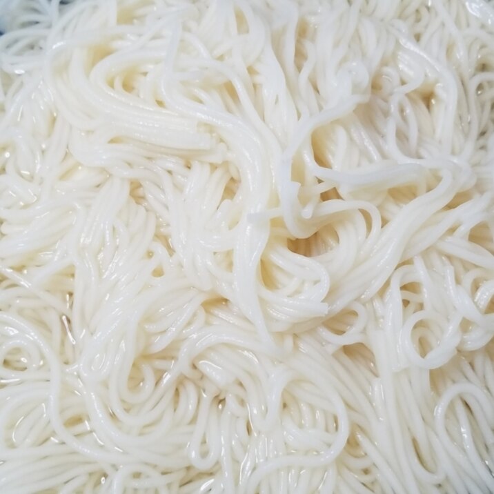 シンプル！素麺